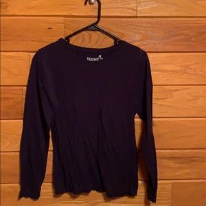 Navy blue long sleeve